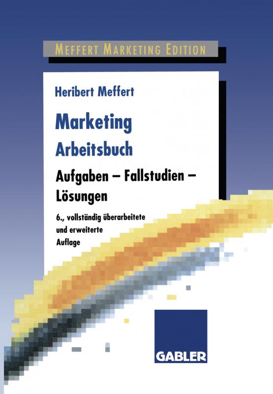 Cover-Bild Marketing Arbeitsbuch