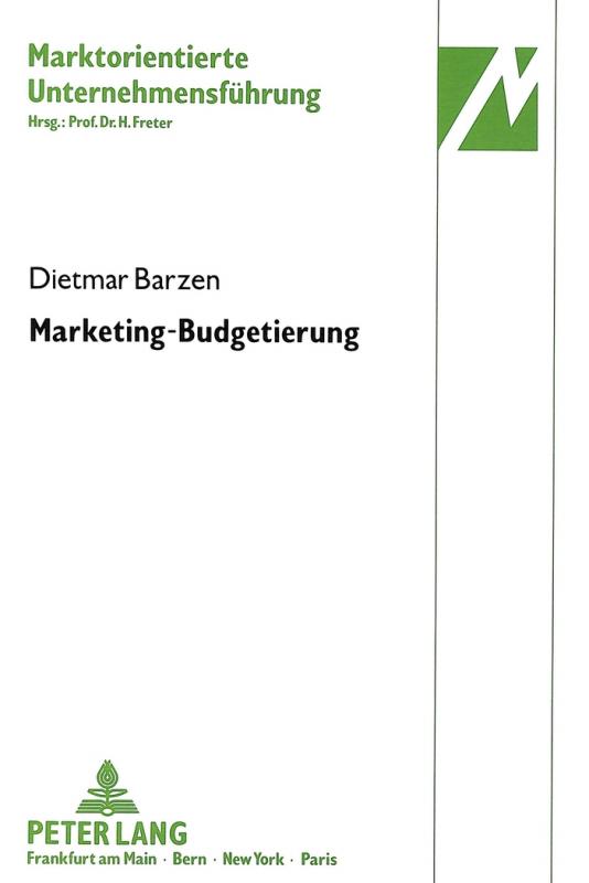 Cover-Bild Marketing-Budgetierung