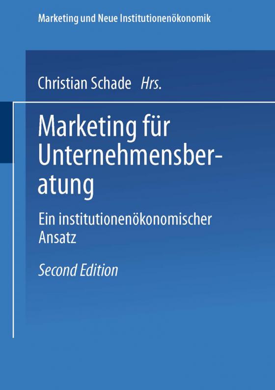 Cover-Bild Marketing für Unternehmensberatung