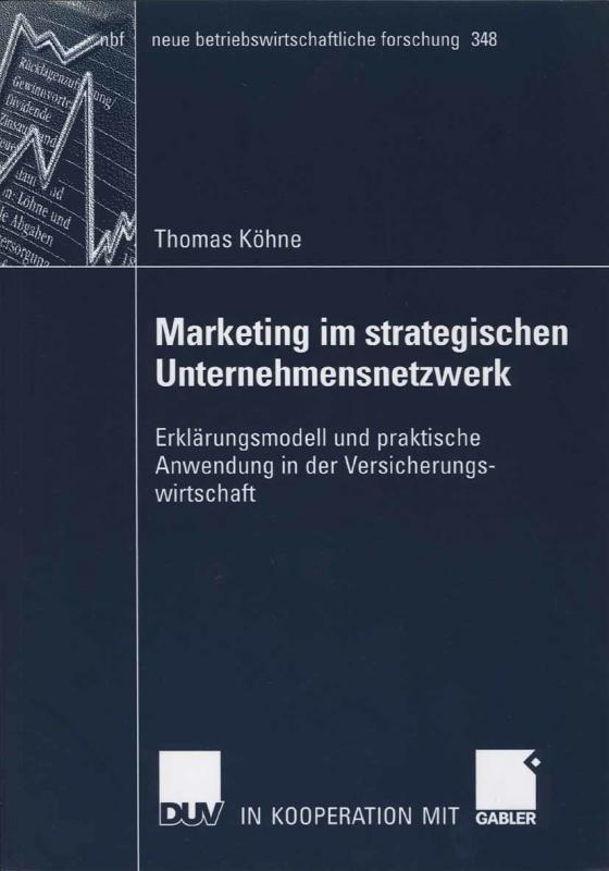 Cover-Bild Marketing im strategischen Unternehmensnetzwerk