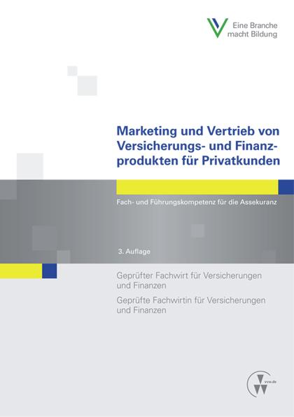 Cover-Bild Marketing und Vertrieb von Versicherungs- und Finanzprodukten für Privatkunden