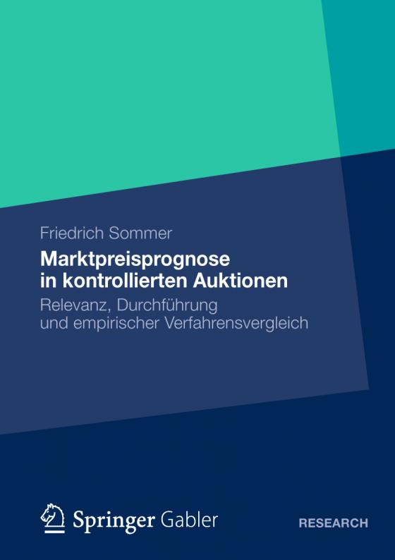 Cover-Bild Marktpreisprognose in kontrollierten Auktionen