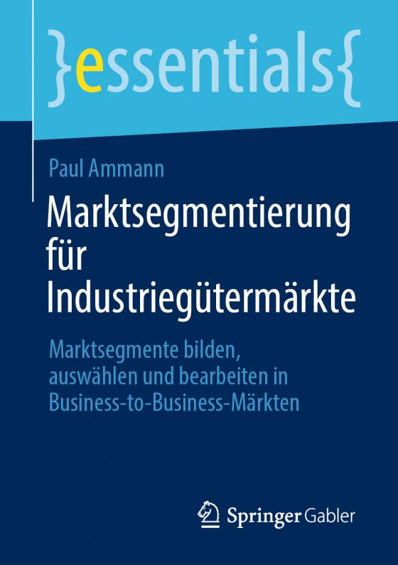 Cover-Bild Marktsegmentierung für Industriegütermärkte