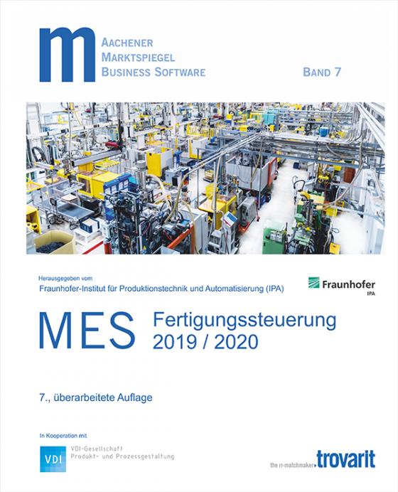 Cover-Bild Marktspiegel Business Software – MES - Fertigungssteuerung 2019/2020