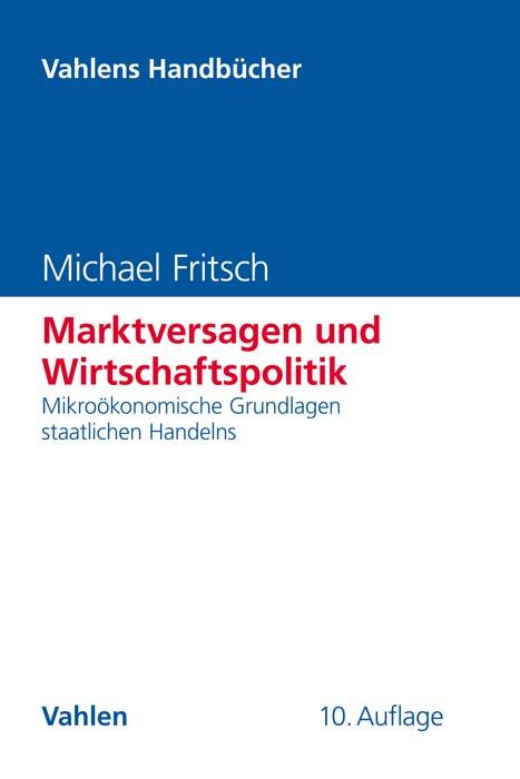Cover-Bild Marktversagen und Wirtschaftspolitik
