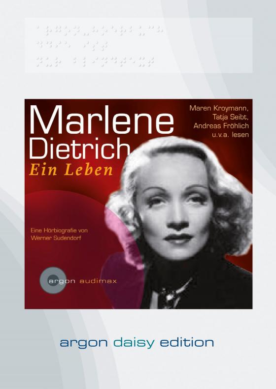 Cover-Bild Marlene Dietrich (DAISY Edition)