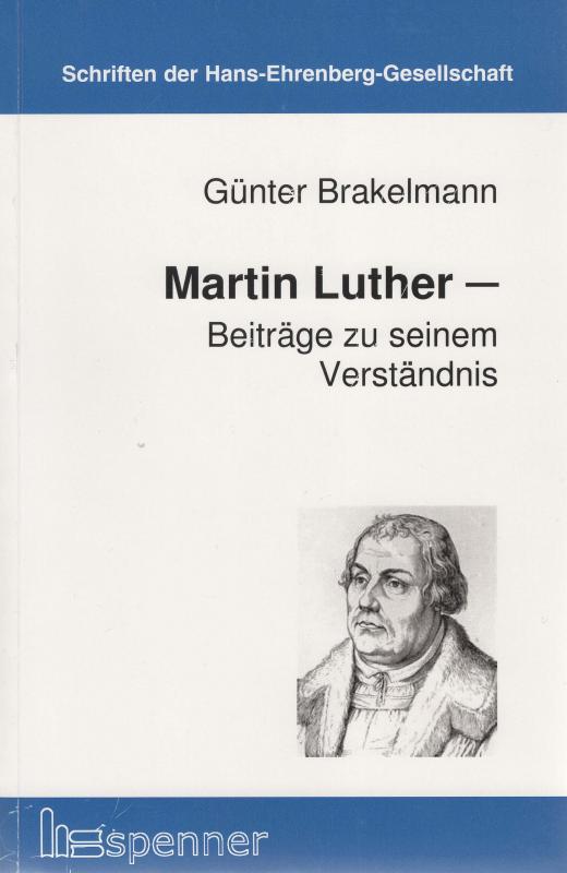 Cover-Bild Martin Luther - Beiträge zu seinem Verständnis