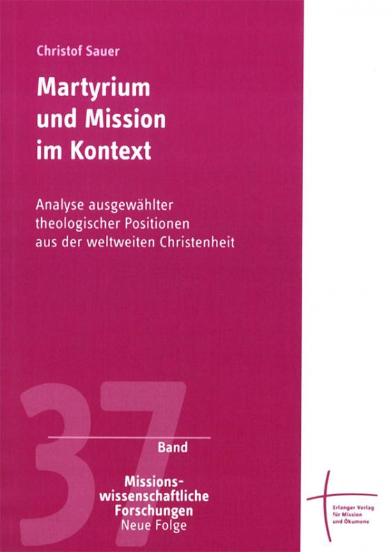 Cover-Bild Martyrium und Mission im Kontext