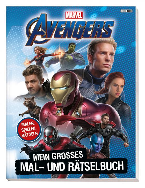 Cover-Bild Marvel Avengers: Mein großes Mal- und Rätselbuch