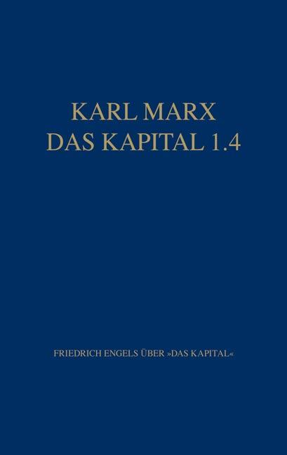 Cover-Bild Marx Das Kapital 1.1.-1.5. / Das Kapital 1.4