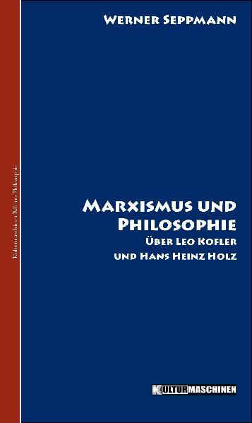 Cover-Bild Marxismus und Philosophie