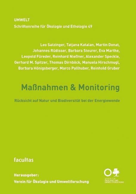 Cover-Bild Maßnahmen & Monitoring