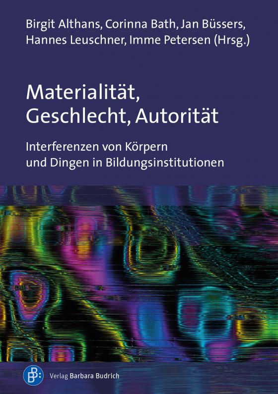 Cover-Bild Materialität, Geschlecht, Autorität