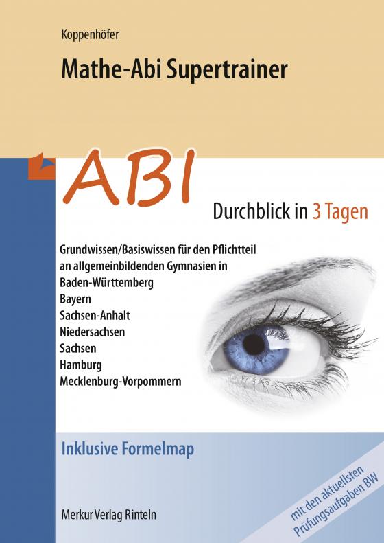 Cover-Bild Mathe-Abi Supertrainer - Durchblick in 3 Tagen