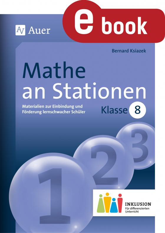 Cover-Bild Mathe an Stationen 8 Inklusion