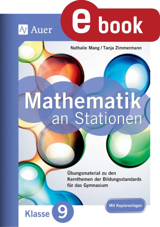 Cover-Bild Mathe an Stationen 9 Gymnasium