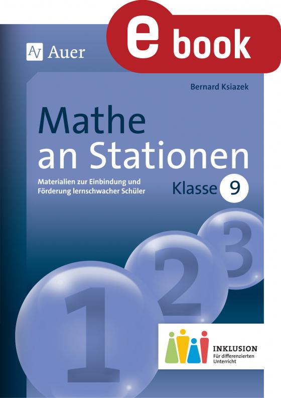 Cover-Bild Mathe an Stationen 9 Inklusion