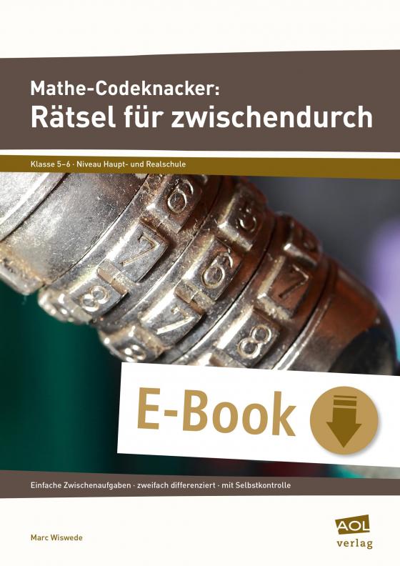 Cover-Bild Mathe-Codeknacker: Rätsel für zwischendurch 5/6