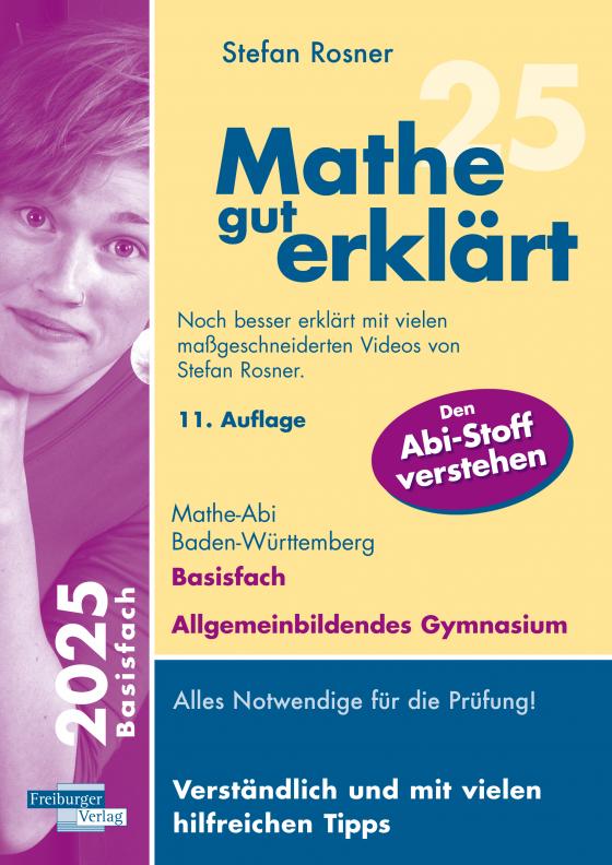 Cover-Bild Mathe gut erklärt 2025 Basisfach Baden-Württemberg Gymnasium