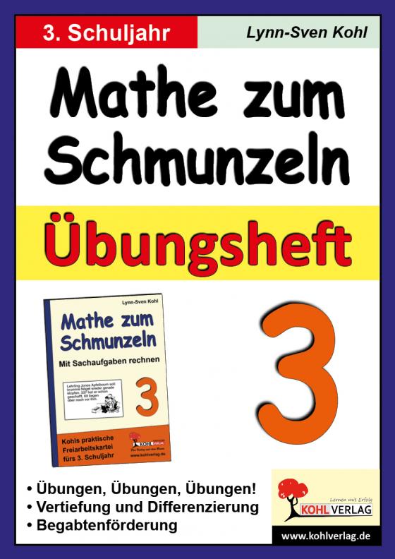 Cover-Bild Mathe zum Schmunzeln - Übungsheft, 3. Schuljahr