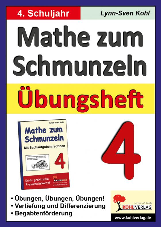Cover-Bild Mathe zum Schmunzeln - Übungsheft, 4. Schuljahr
