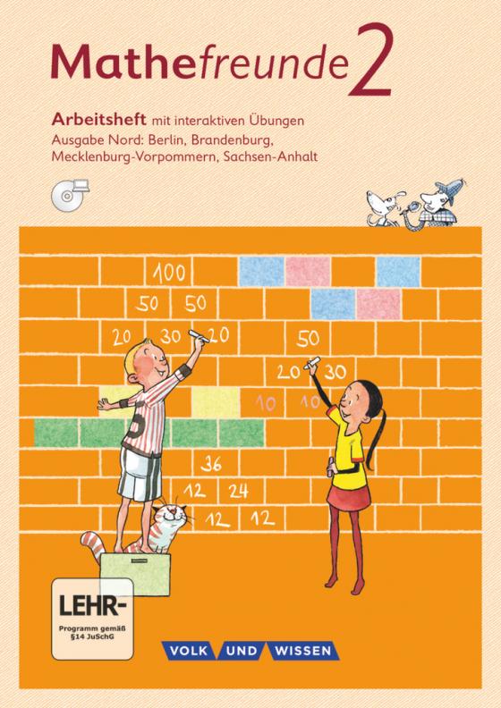 Cover-Bild Mathefreunde - Ausgabe Nord 2015 - 2. Schuljahr