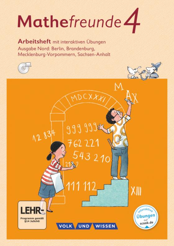 Cover-Bild Mathefreunde - Ausgabe Nord 2015 - 4. Schuljahr