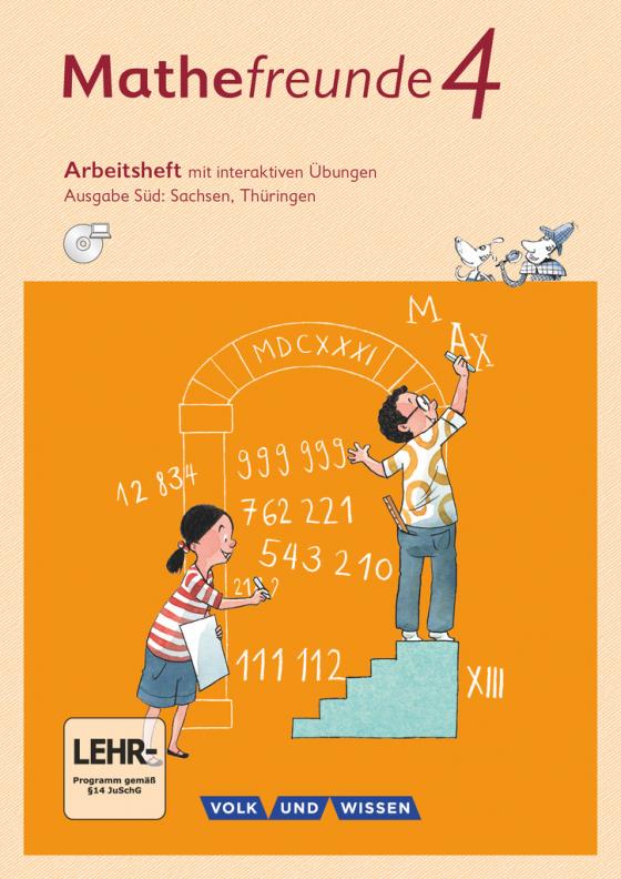 Cover-Bild Mathefreunde - Ausgabe Süd 2015 - 4. Schuljahr