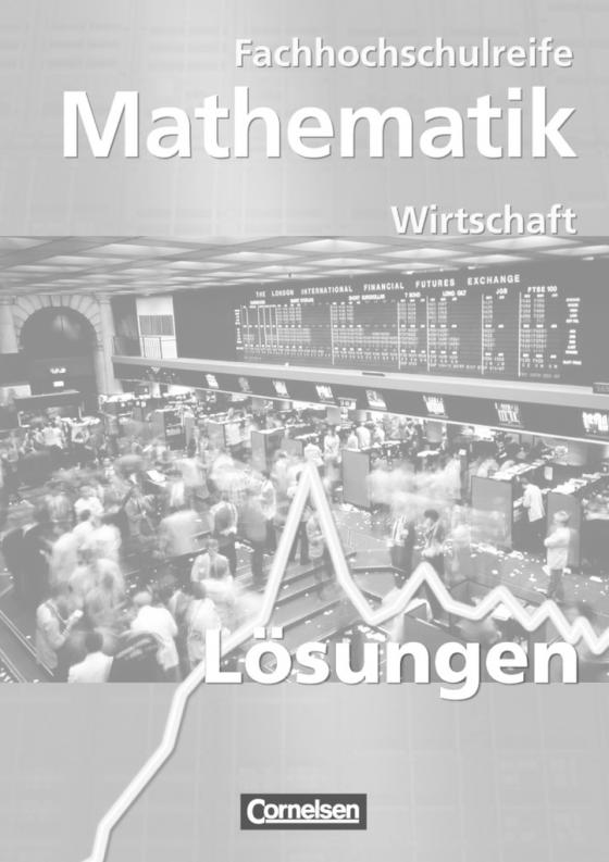 Cover-Bild Mathematik - Fachhochschulreife - Wirtschaft - Bisherige Ausgabe