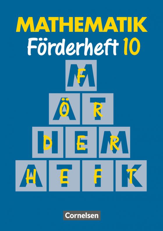 Cover-Bild Mathematik Förderschule - Förderhefte - Band 10