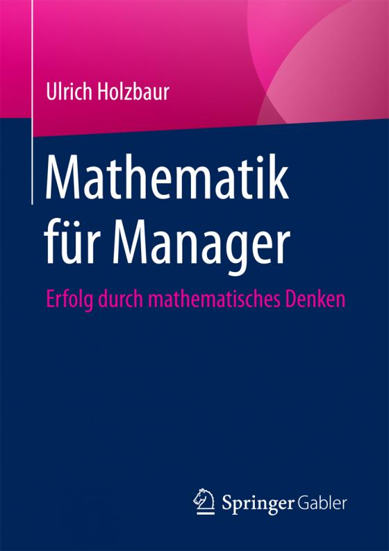 Cover-Bild Mathematik für Manager