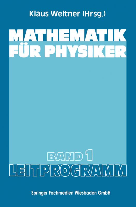 Cover-Bild Mathematik für Physiker