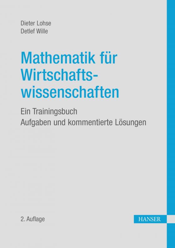 Cover-Bild Mathematik für Wirtschaftswissenschaften