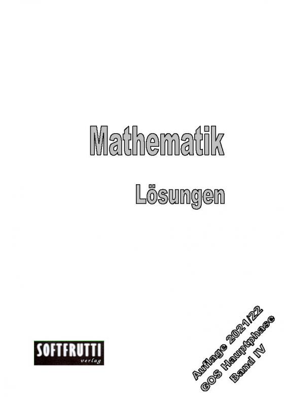 Cover-Bild Mathematik GOS Hauptphase