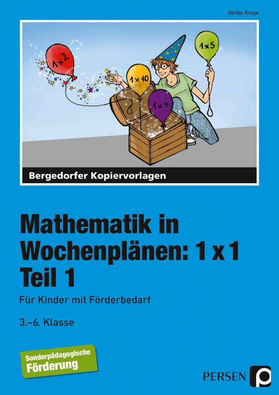 Cover-Bild Mathematik in Wochenplänen: 1x1 - Teil 1