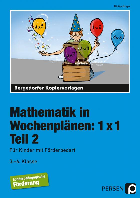 Cover-Bild Mathematik in Wochenplänen: 1x1 - Teil 2