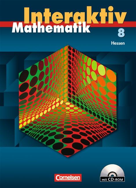 Cover-Bild Mathematik interaktiv - Hessen / 8. Schuljahr - Schülerbuch mit CD-ROM