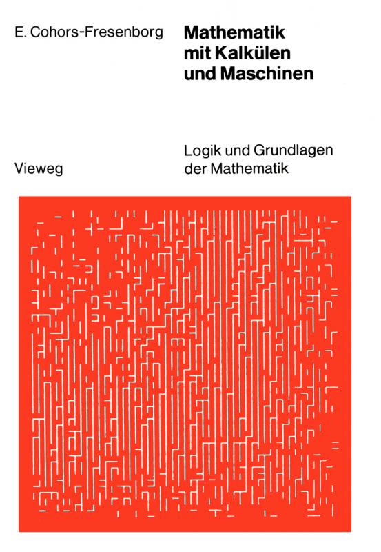 Cover-Bild Mathematik mit Kalkülen und Maschinen