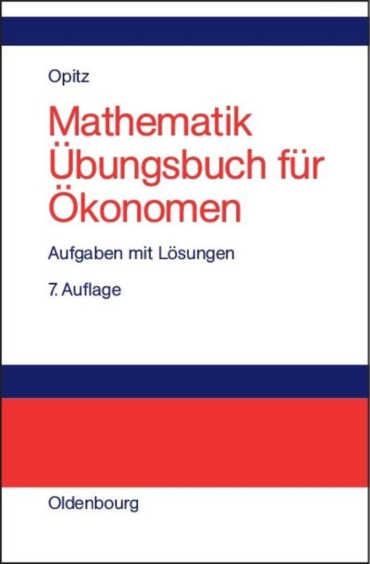 Cover-Bild Mathematik Übungsbuch für Ökonomen