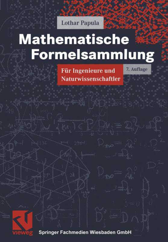 Cover-Bild Mathematische Formelsammlung für Ingenieure und Naturwissenschaftler