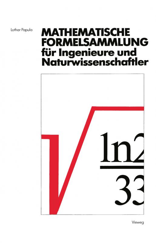 Cover-Bild Mathematische Formelsammlung