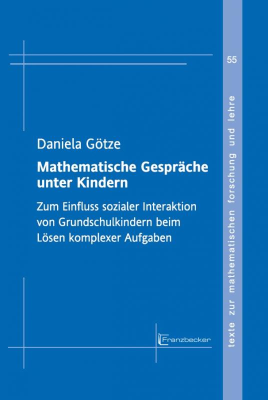 Cover-Bild Mathematische Gespräche unter Kindern