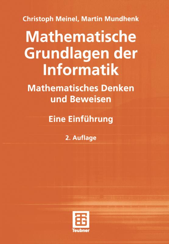 Cover-Bild Mathematische Grundlagen der Informatik