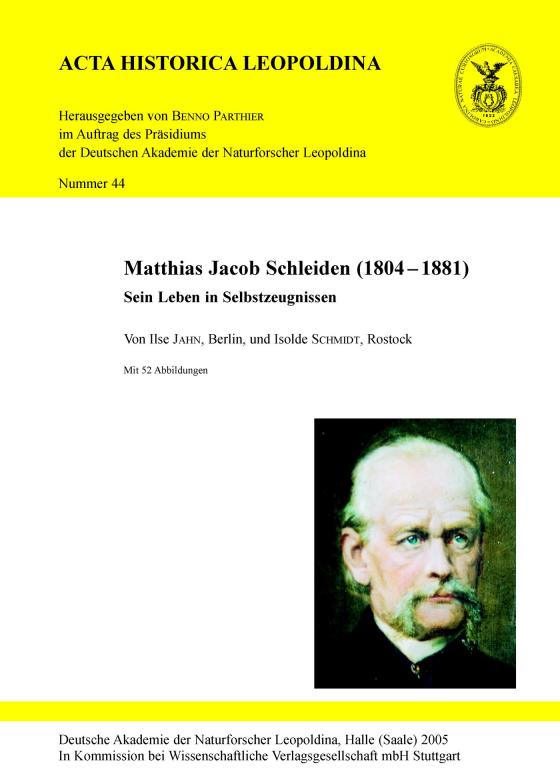 Cover-Bild Matthias Jacob Schleiden (1804 - 1881)