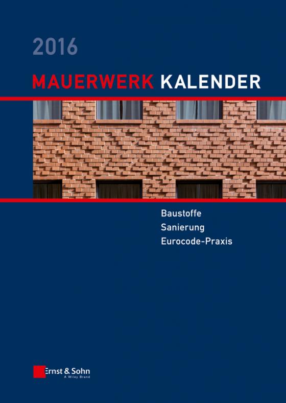 Cover-Bild Mauerwerk-Kalender / Mauerwerk-Kalender 2016