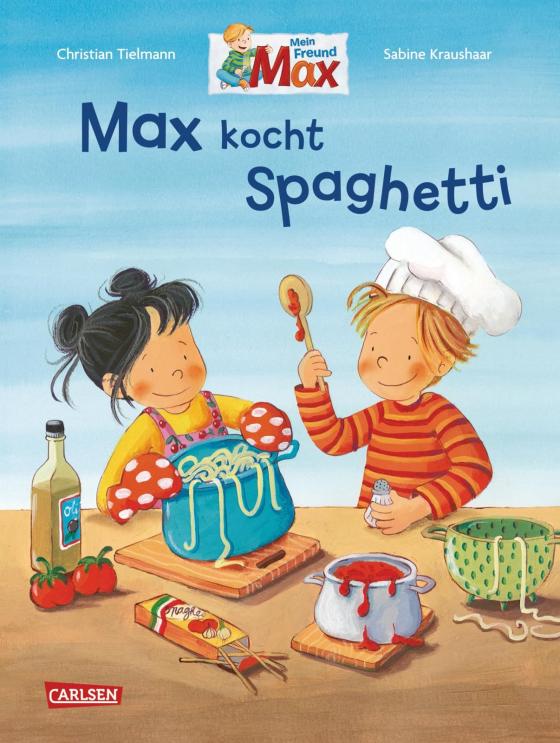 Cover-Bild Max-Bilderbücher: Max kocht Spaghetti