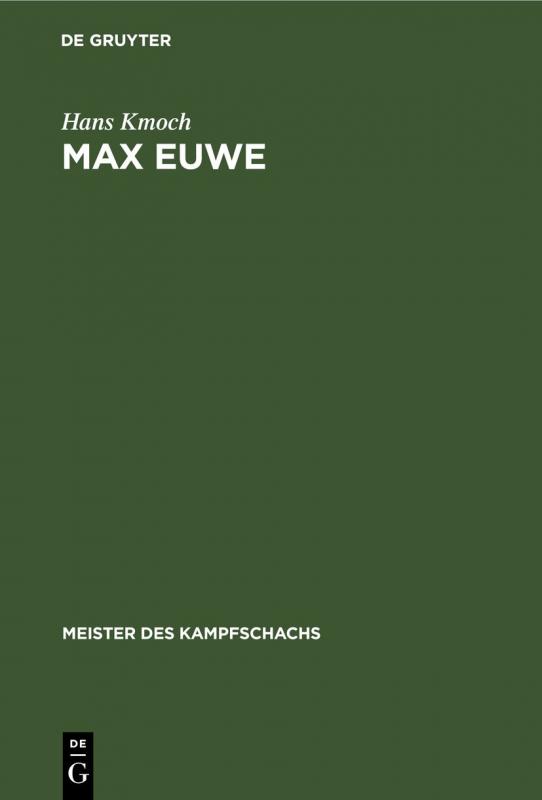 Cover-Bild Max Euwe