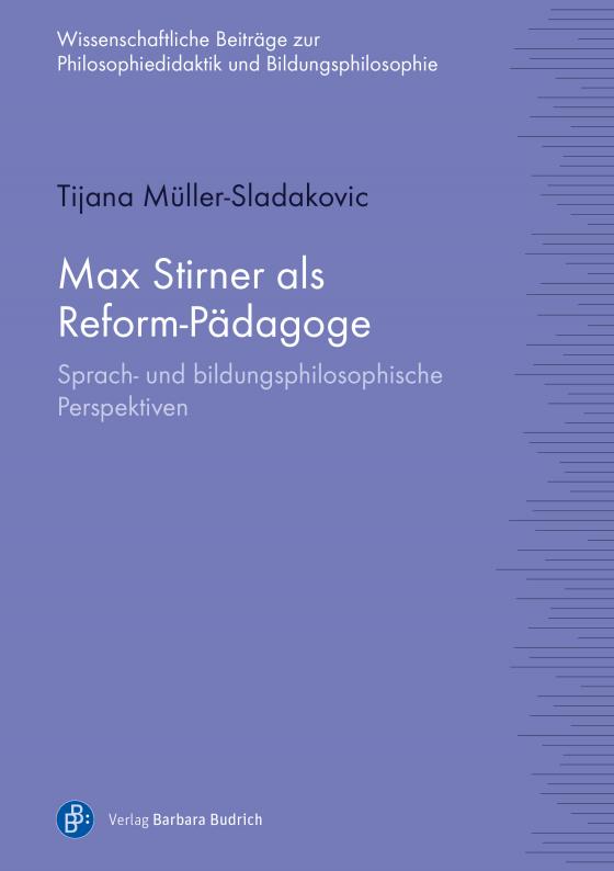 Cover-Bild Max Stirner als Reform-Pädagoge