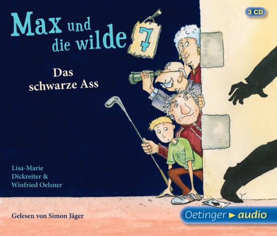 Cover-Bild Max und die Wilde Sieben. Das schwarze Ass 3 CD