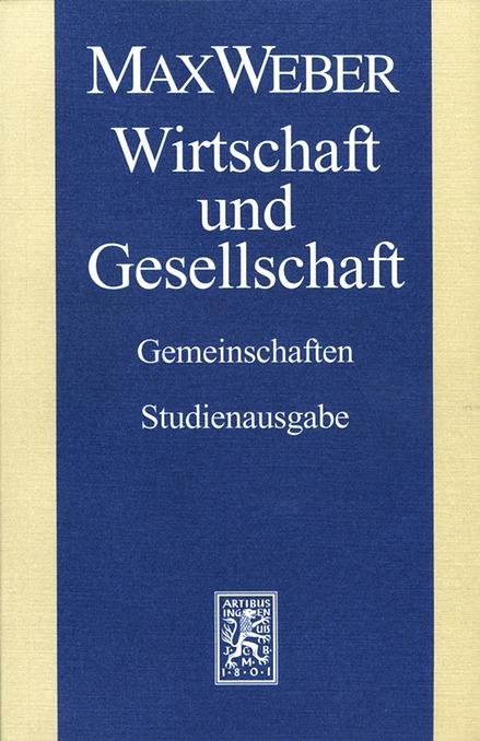 Cover-Bild Max Weber Gesamtausgabe. Studienausgabe / Max Weber Studienausgabe